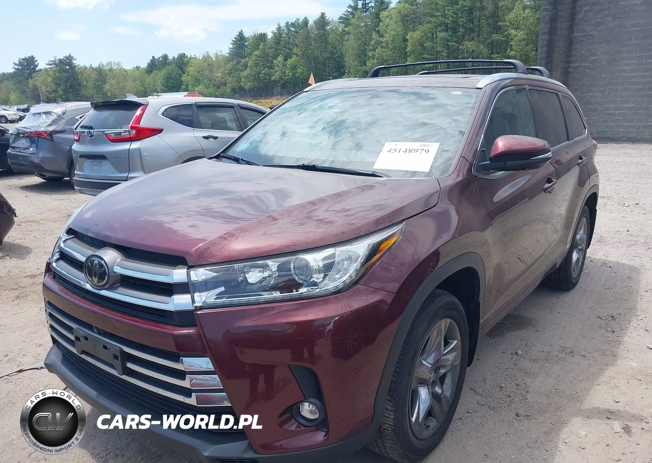 2019 Toyota Highlander Limited Platinum VIN:5TDDZRFH4KS967638 - 2