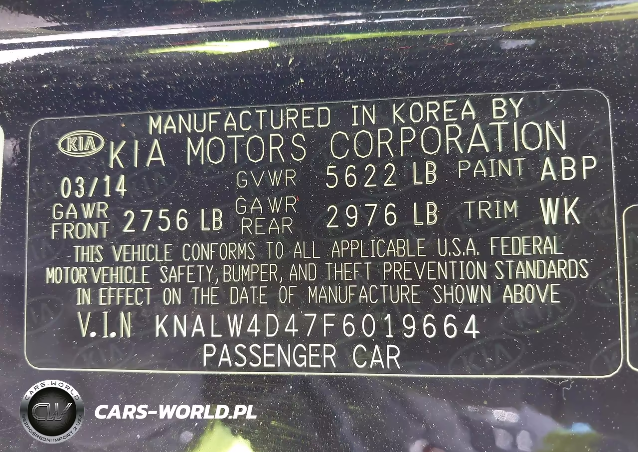 2015 Kia K900 Luxury VIN:KNALW4D47F6019664 - 9