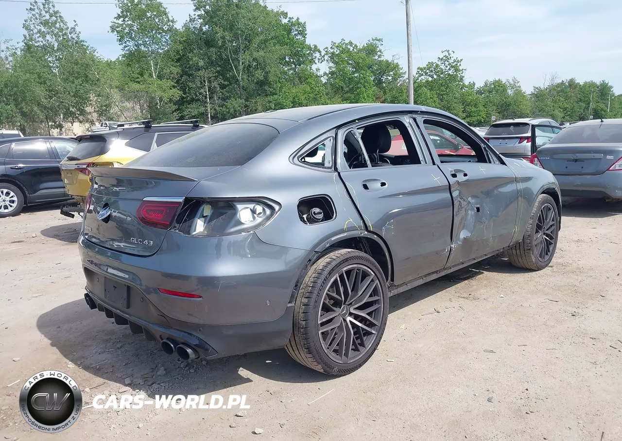 2021 Mercedes-Benz Amg Glc 43 Coupe 4Matic VIN:W1N0J6EB1MF996625 - 4