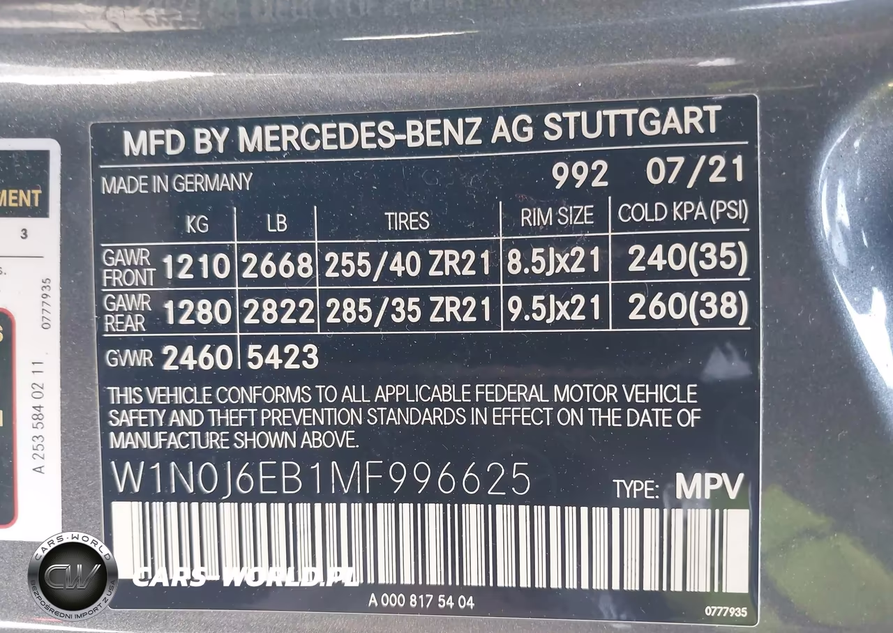 2021 Mercedes-Benz Amg Glc 43 Coupe 4Matic VIN:W1N0J6EB1MF996625 - 9