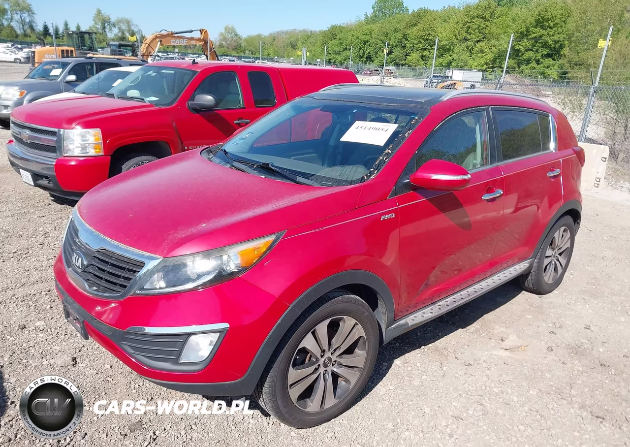 2013 Kia Sportage Ex VIN:KNDPCCA24D7463182 - 2