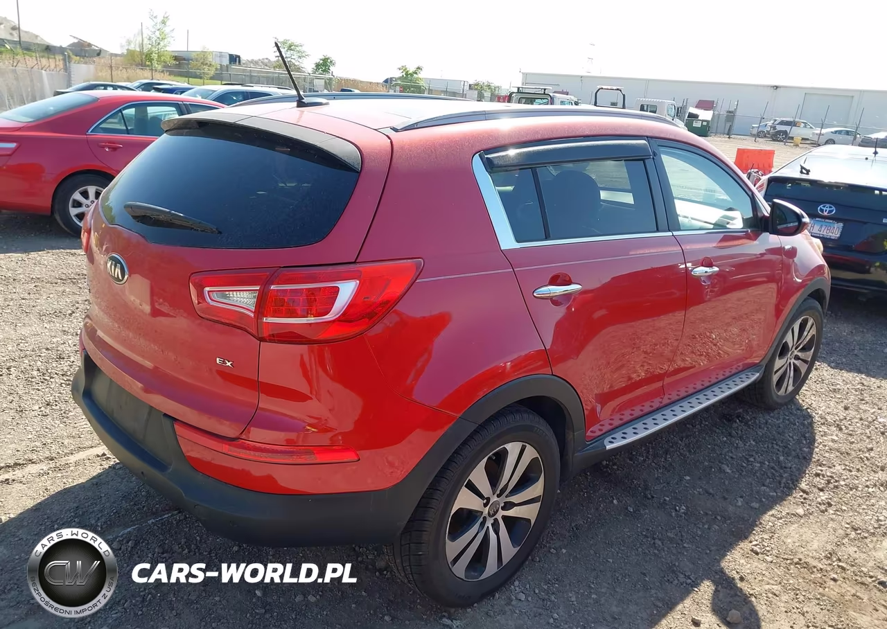 2013 Kia Sportage Ex VIN:KNDPCCA24D7463182 - 4
