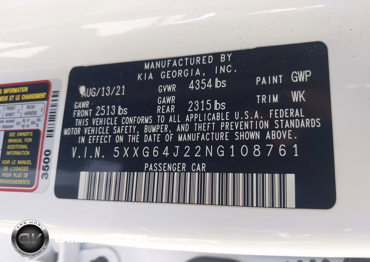 2022 Kia K5 Gt-Line VIN:5XXG64J22NG108761 - 9