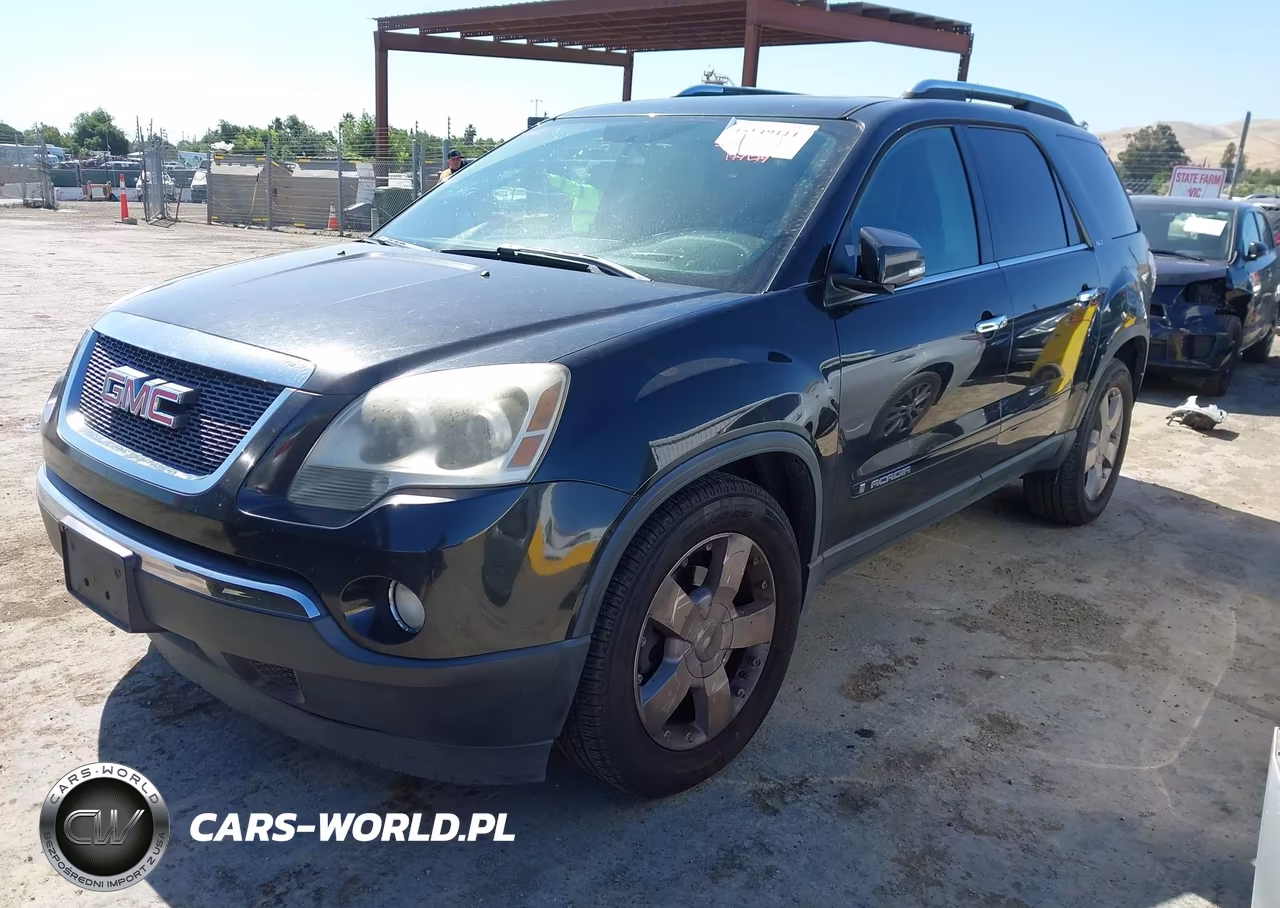 2008 GMC Acadia Slt-1 VIN:1GKER23768J253186 - 2