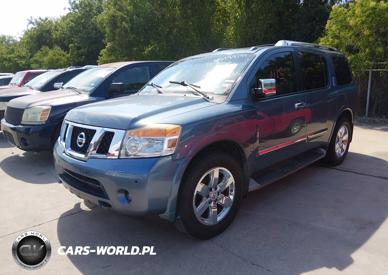 2012 Nissan Armada Platinum VIN:5N1BA0NF2CN602758 - 2