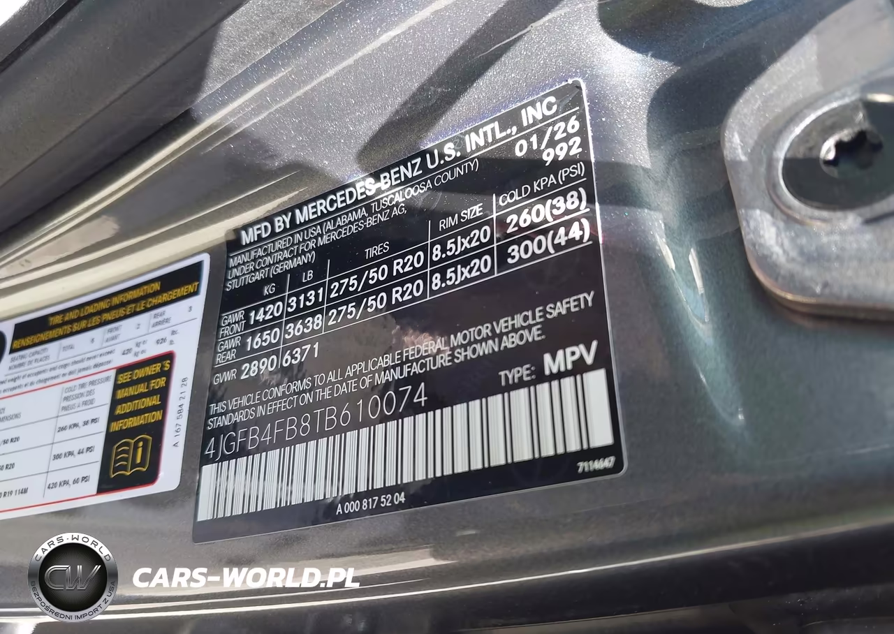 2026 Mercedes-Benz Gle 350 VIN:4JGFB4FB8TB610074 - 9
