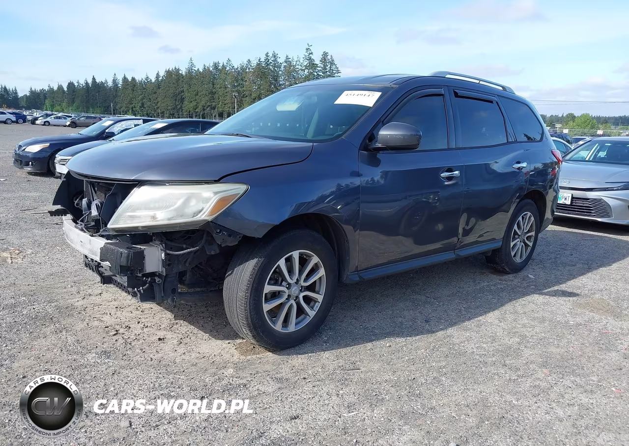 2013 Nissan Pathfinder Sv VIN:5N1AR2MN8DC608697 - 2