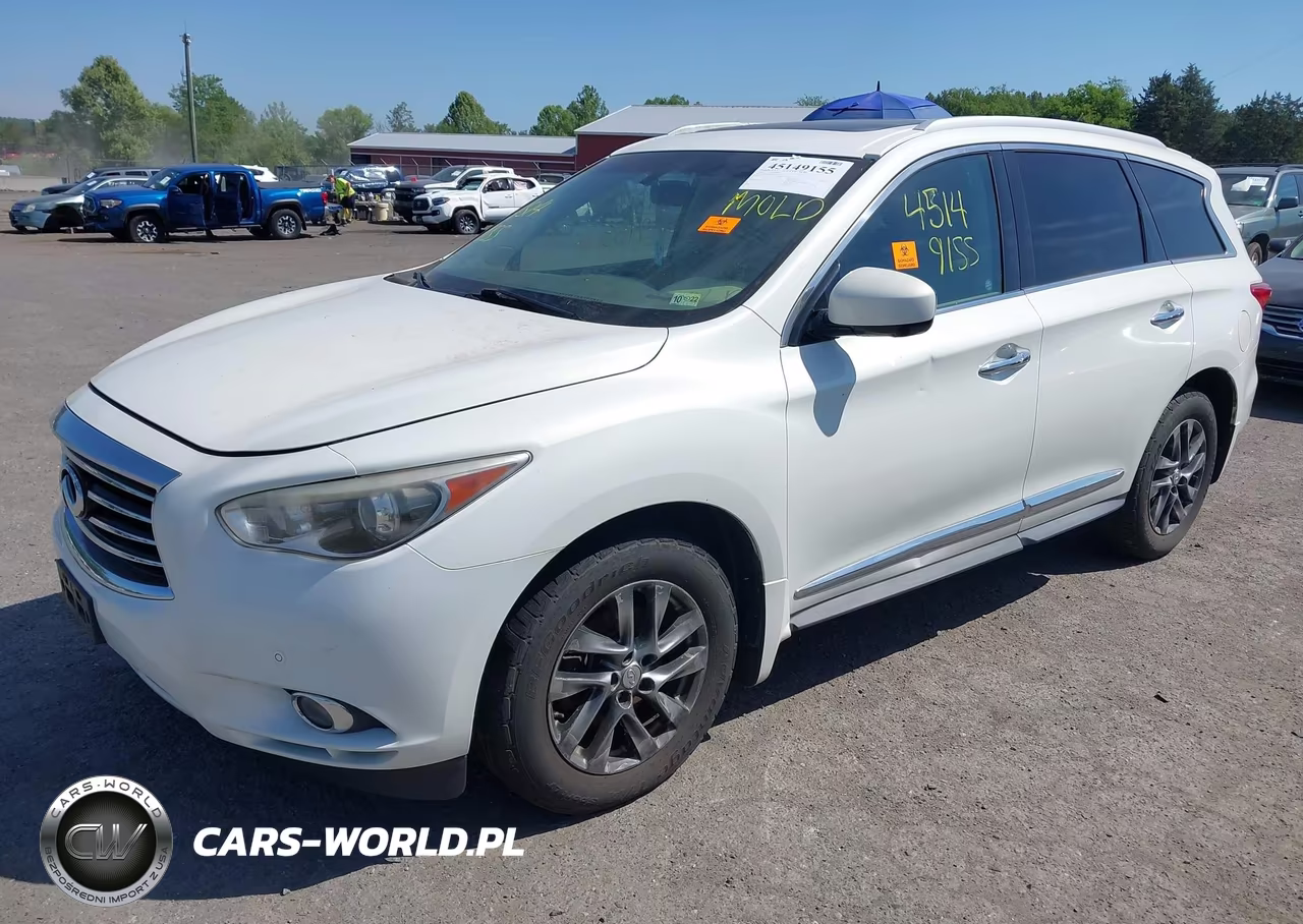 2013 Infiniti Jx35 VIN:5N1AL0MM1DC303426 - 2