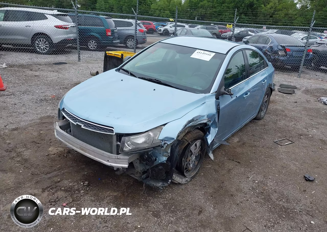 2012 Chevrolet Cruze Ls VIN:1G1PC5SH2C7241827 - 2