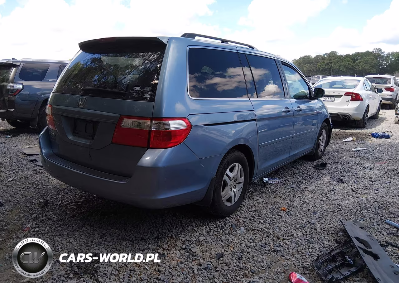 2007 Honda Odyssey Ex-L VIN:5FNRL38717B100198 - 4