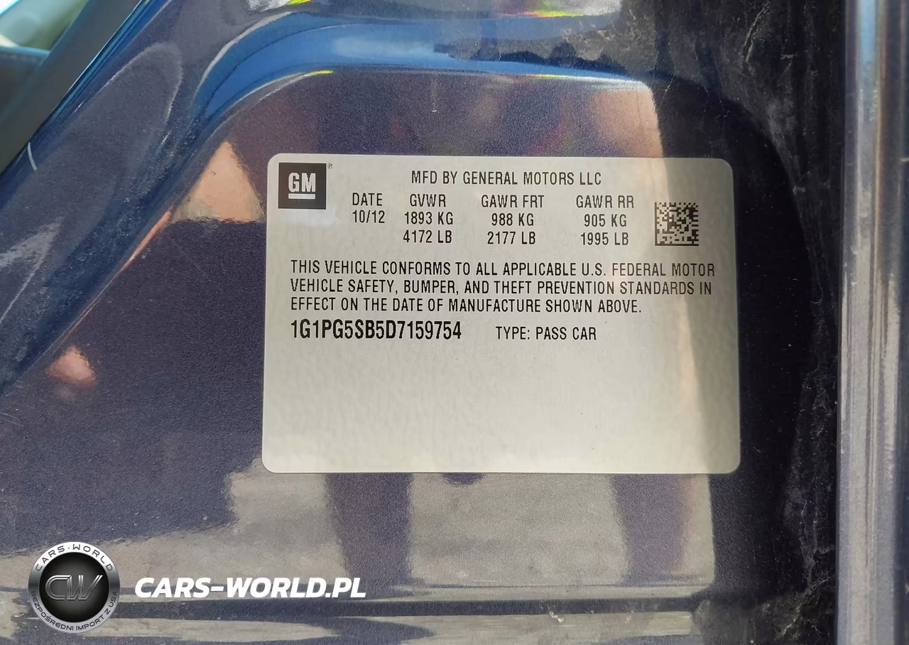 2013 Chevrolet Cruze Ltz VIN:1G1PG5SB5D7159754 - 9