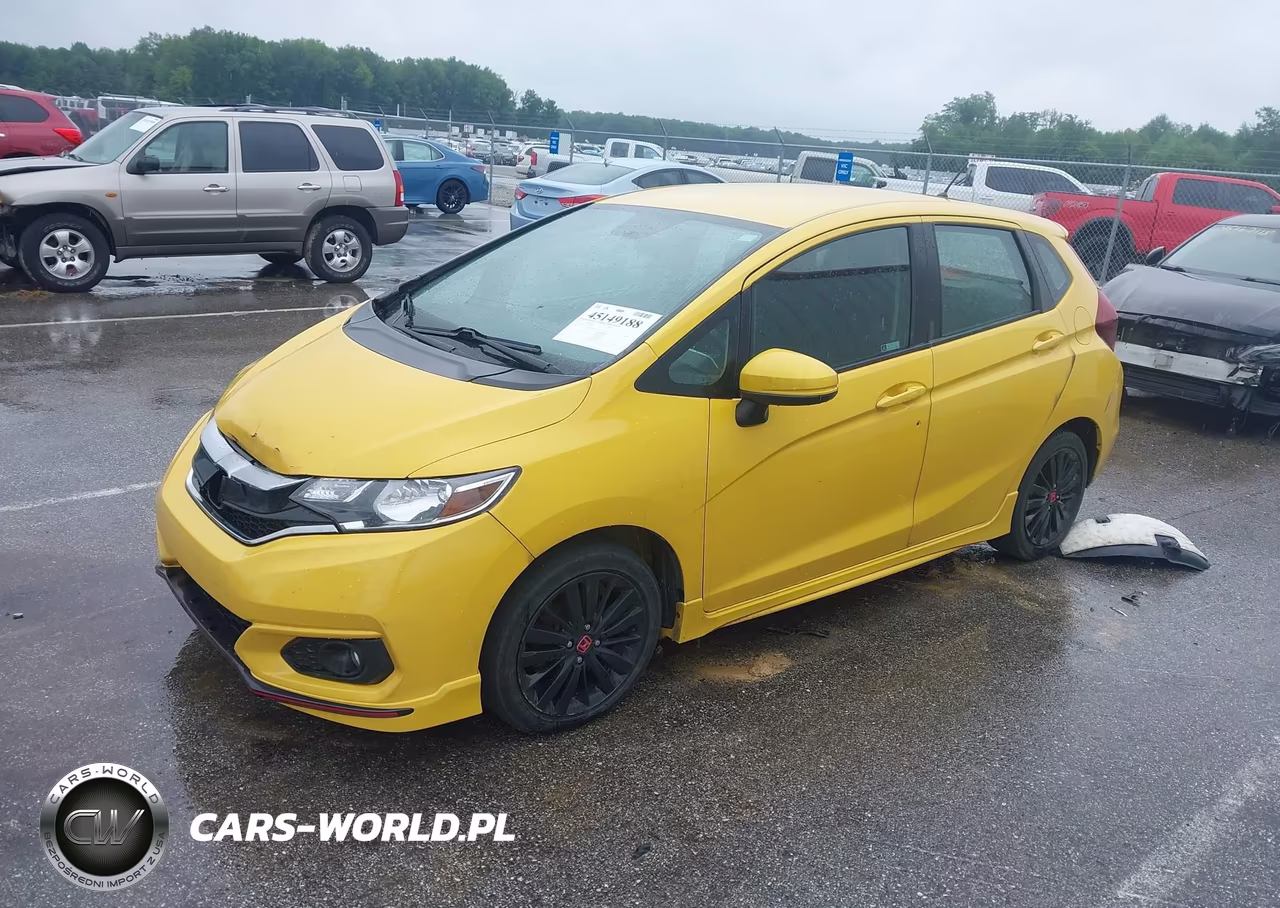 2018 Honda Fit Sport VIN:3HGGK5G63JM732462 - 2