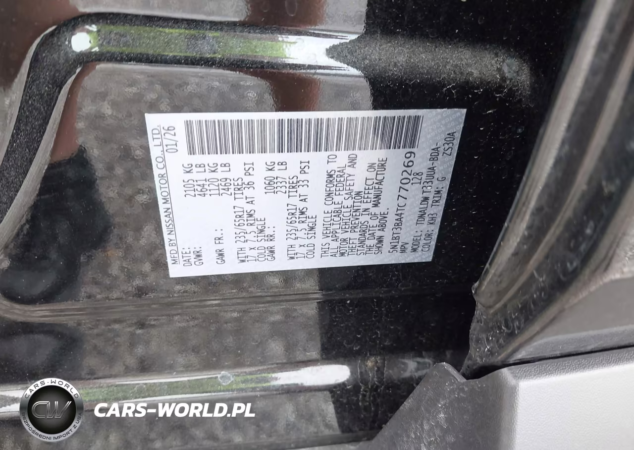 2026 Nissan Rogue Sv VIN:5N1BT3BA4TC770269 - 9