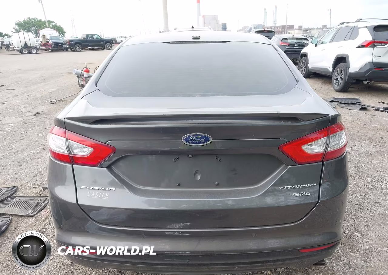2016 Ford Fusion Hybrid Titanium VIN:3FA6P0RU6GR307426 - 16