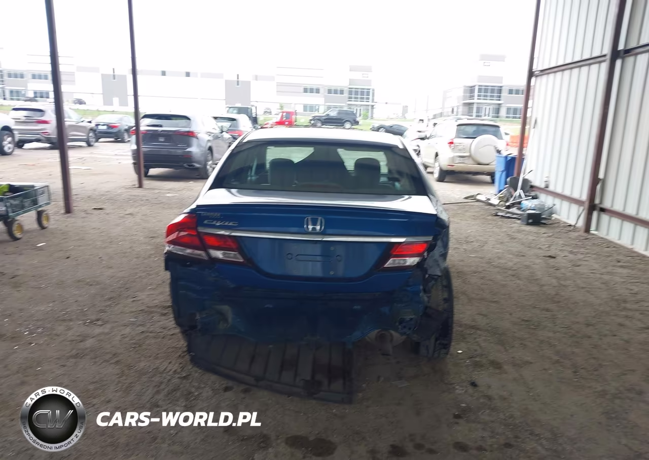 2013 Honda Civic Lx VIN:19XFB2F51DE262044 - 16