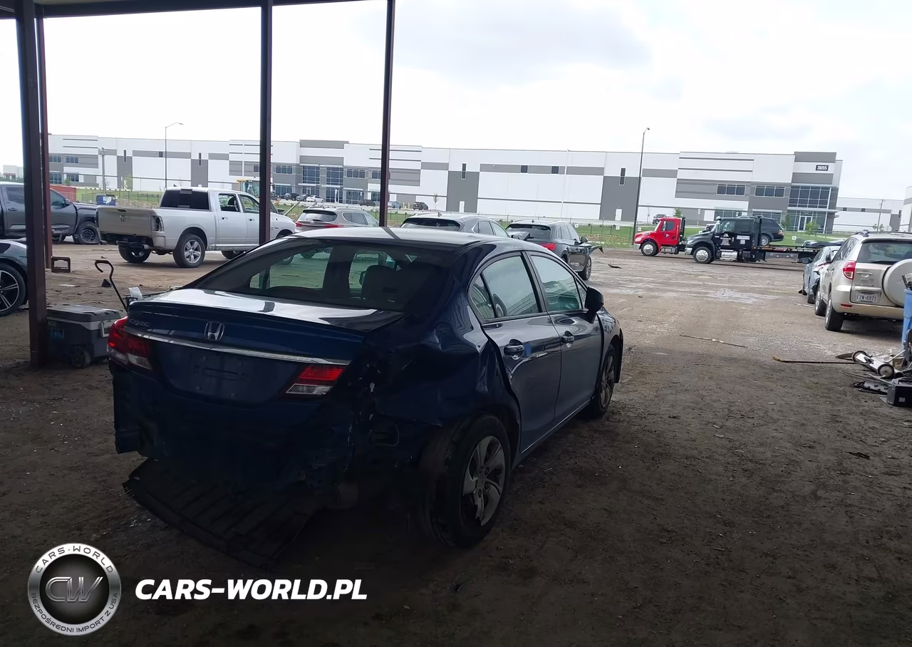 2013 Honda Civic Lx VIN:19XFB2F51DE262044 - 4