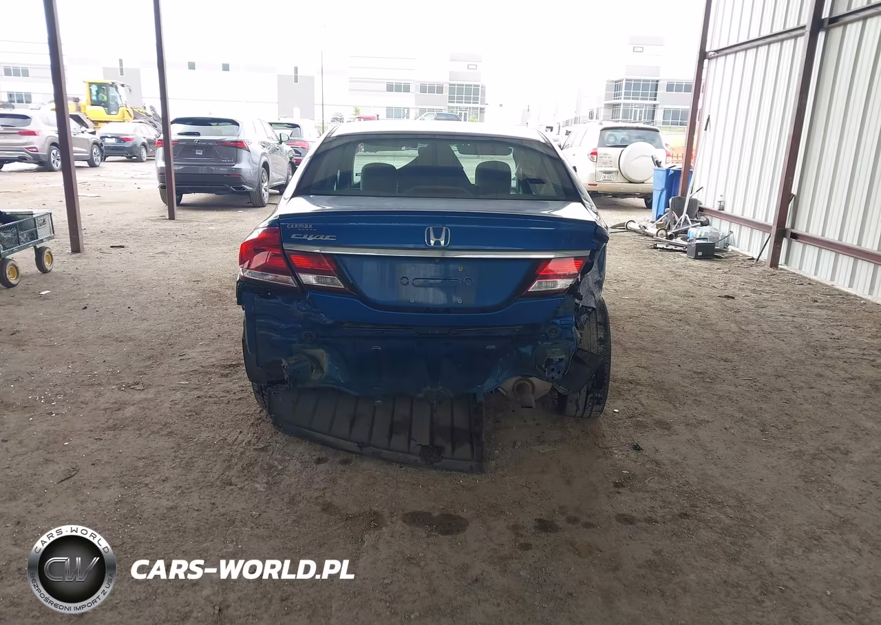 2013 Honda Civic Lx VIN:19XFB2F51DE262044 - 6