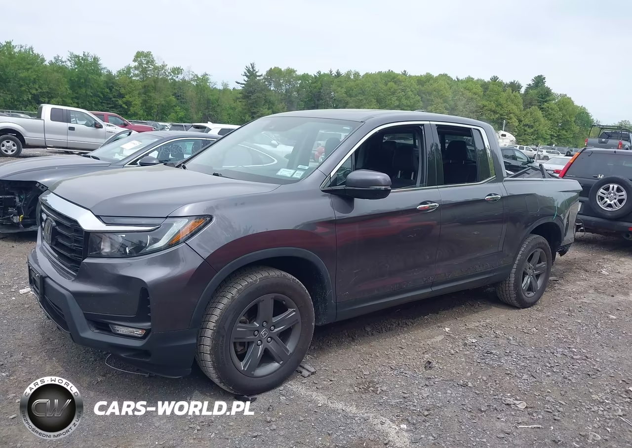 2021 Honda Ridgeline Rtl-E VIN:5FPYK3F75MB016955 - 2