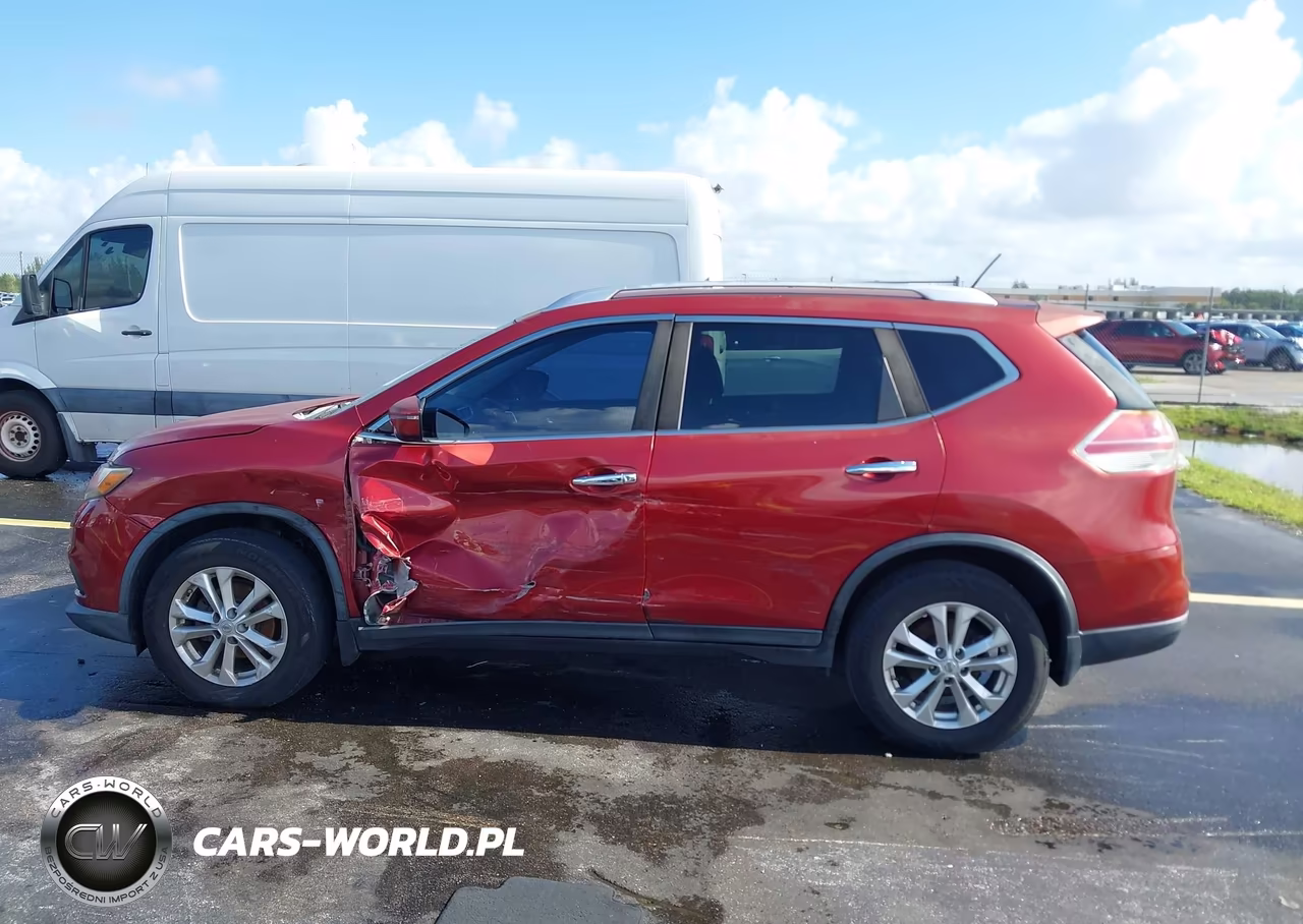 2016 Nissan Rogue Sv VIN:KNMAT2MT6GP635169 - 14