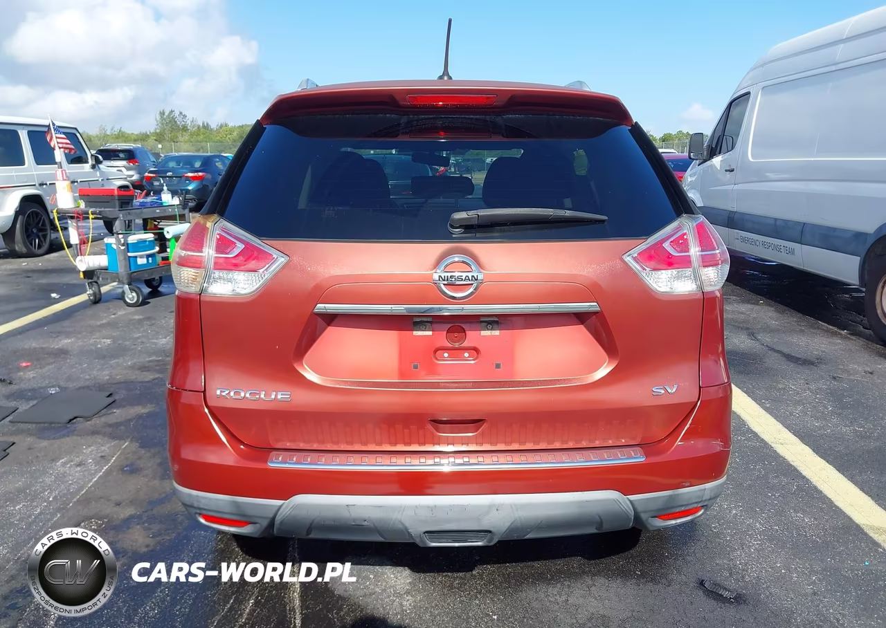 2016 Nissan Rogue Sv VIN:KNMAT2MT6GP635169 - 16
