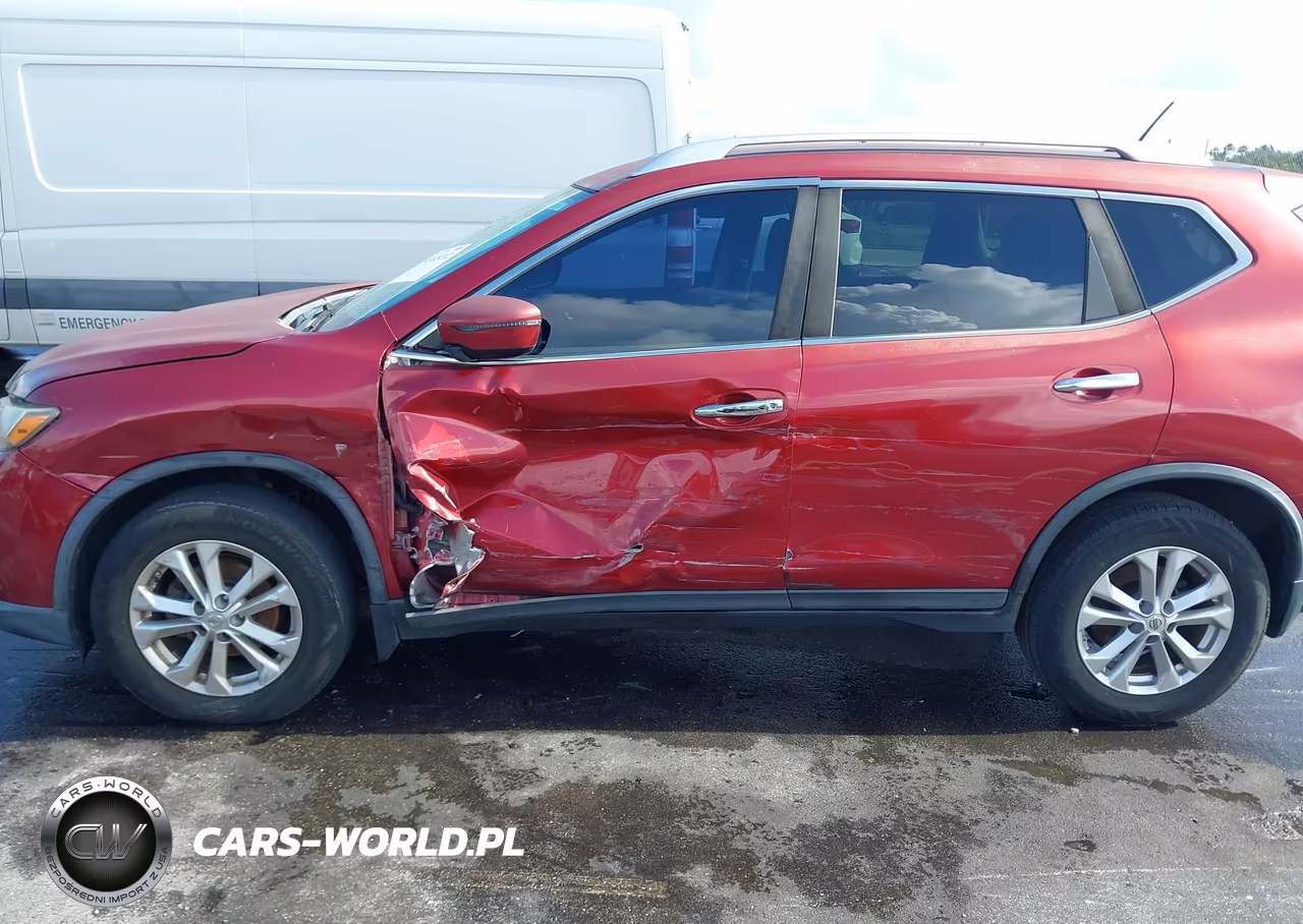 2016 Nissan Rogue Sv VIN:KNMAT2MT6GP635169 - 6