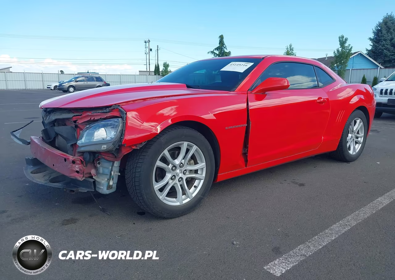 2015 Chevrolet Camaro 2Ls VIN:2G1FB1E38F9310742 - 2