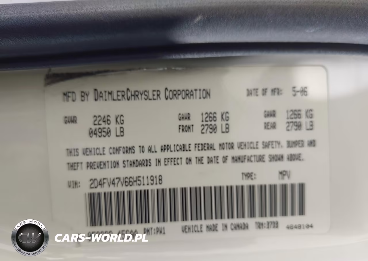 2006 Dodge Magnum VIN:2D4FV47V66H511918 - 9