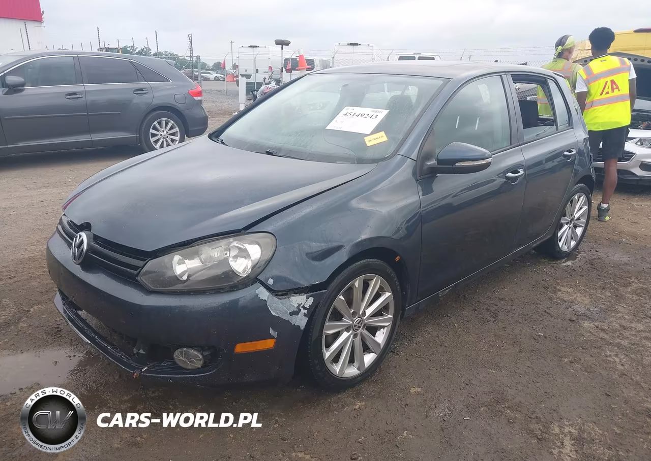 2012 Volkswagen Golf Tdi 4-Door VIN:WVWDM7AJ9CW296983 - 2