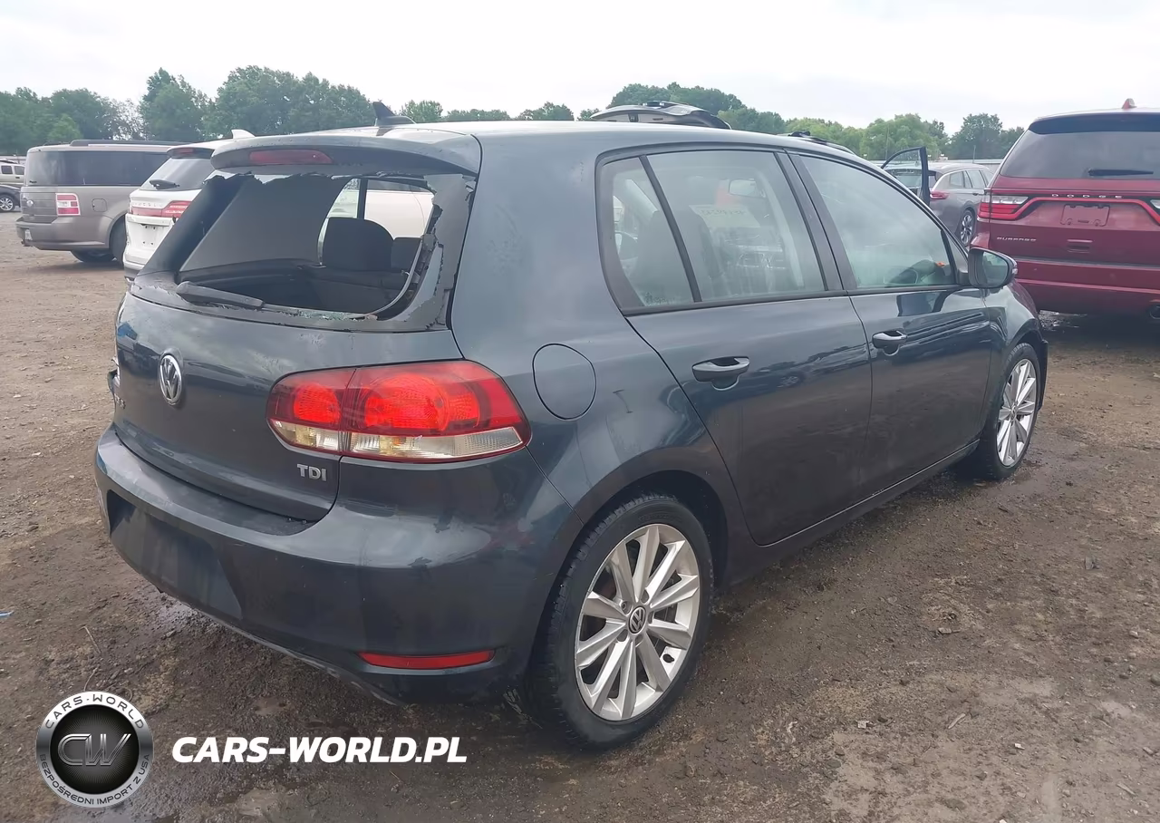 2012 Volkswagen Golf Tdi 4-Door VIN:WVWDM7AJ9CW296983 - 4