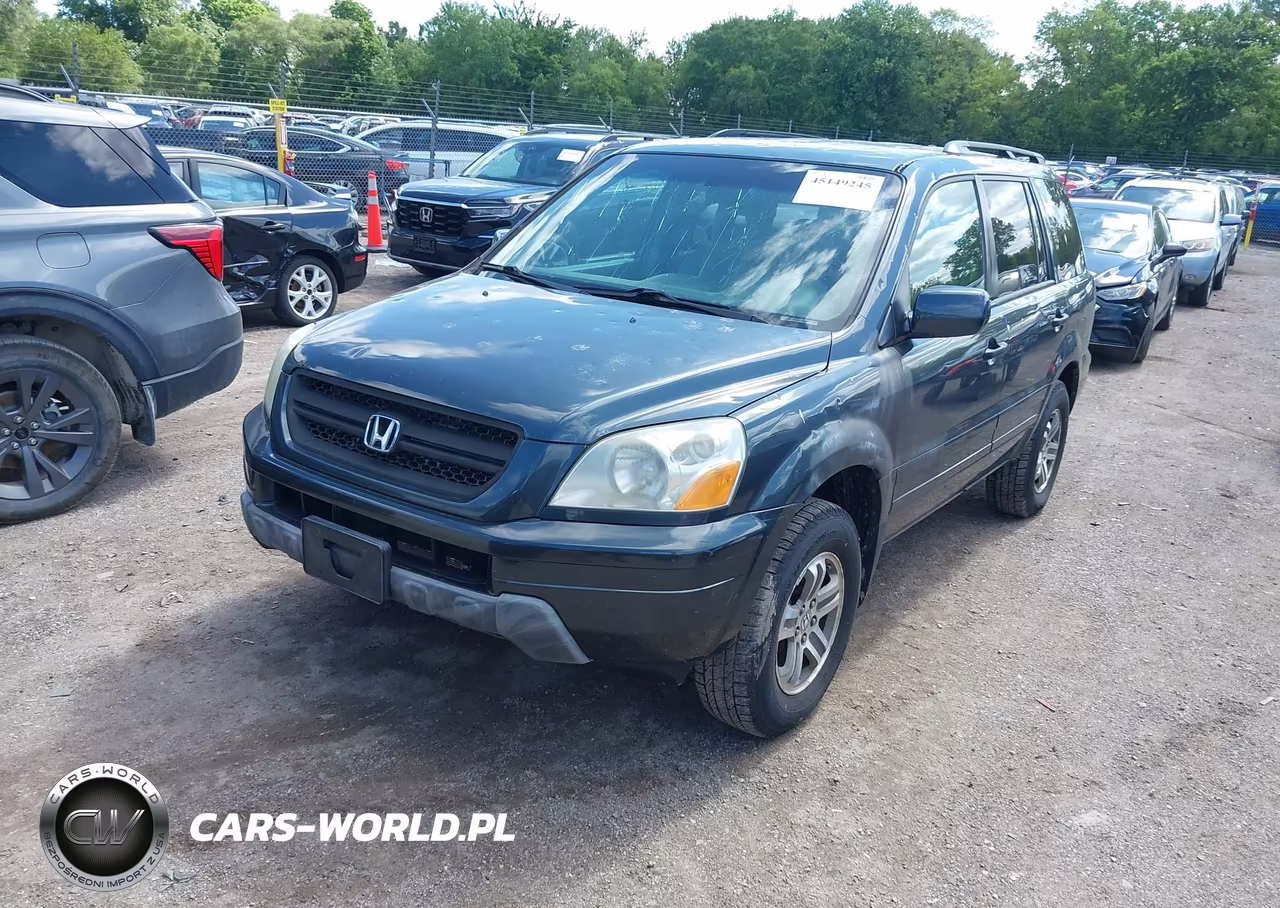 2005 Honda Pilot Ex VIN:5FNYF18425B002565 - 2