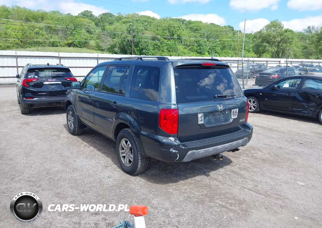 2005 Honda Pilot Ex VIN:5FNYF18425B002565 - 3