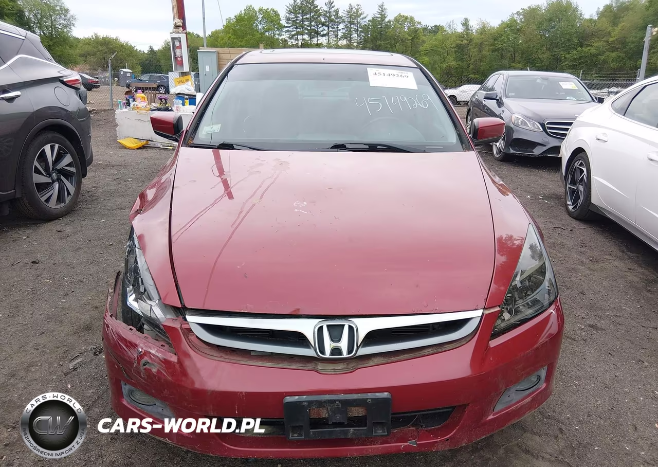 2007 Honda Accord 3.0 Ex VIN:1HGCM66577A096321 - 12
