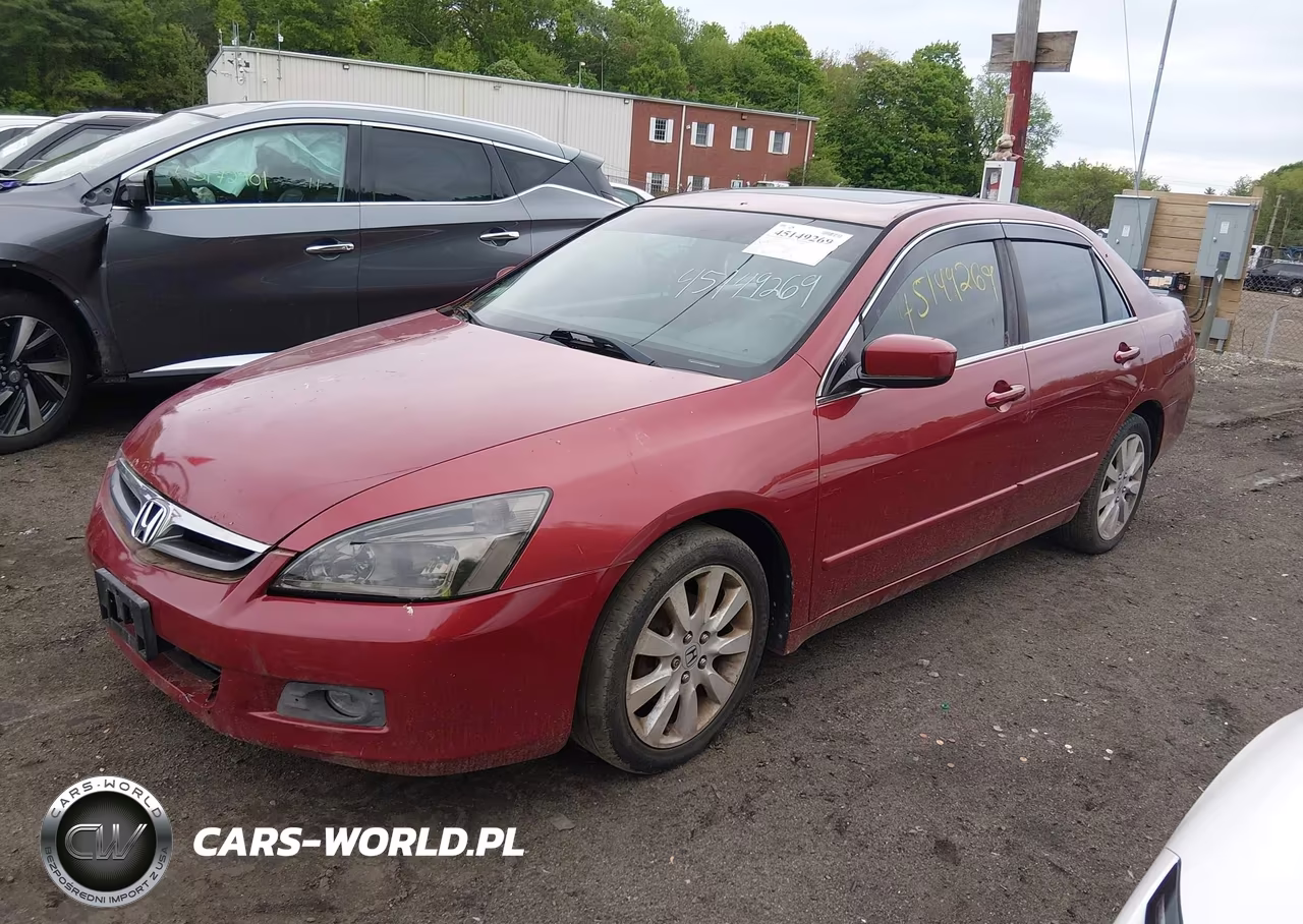 2007 Honda Accord 3.0 Ex VIN:1HGCM66577A096321 - 2
