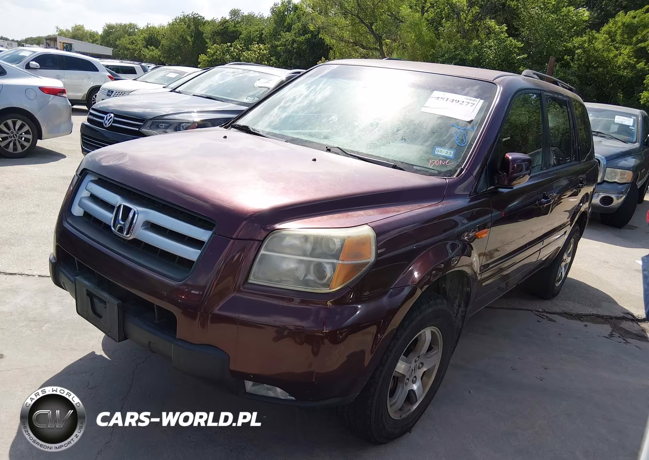 2007 Honda Pilot Ex VIN:2HKYF18457H513899 - 2