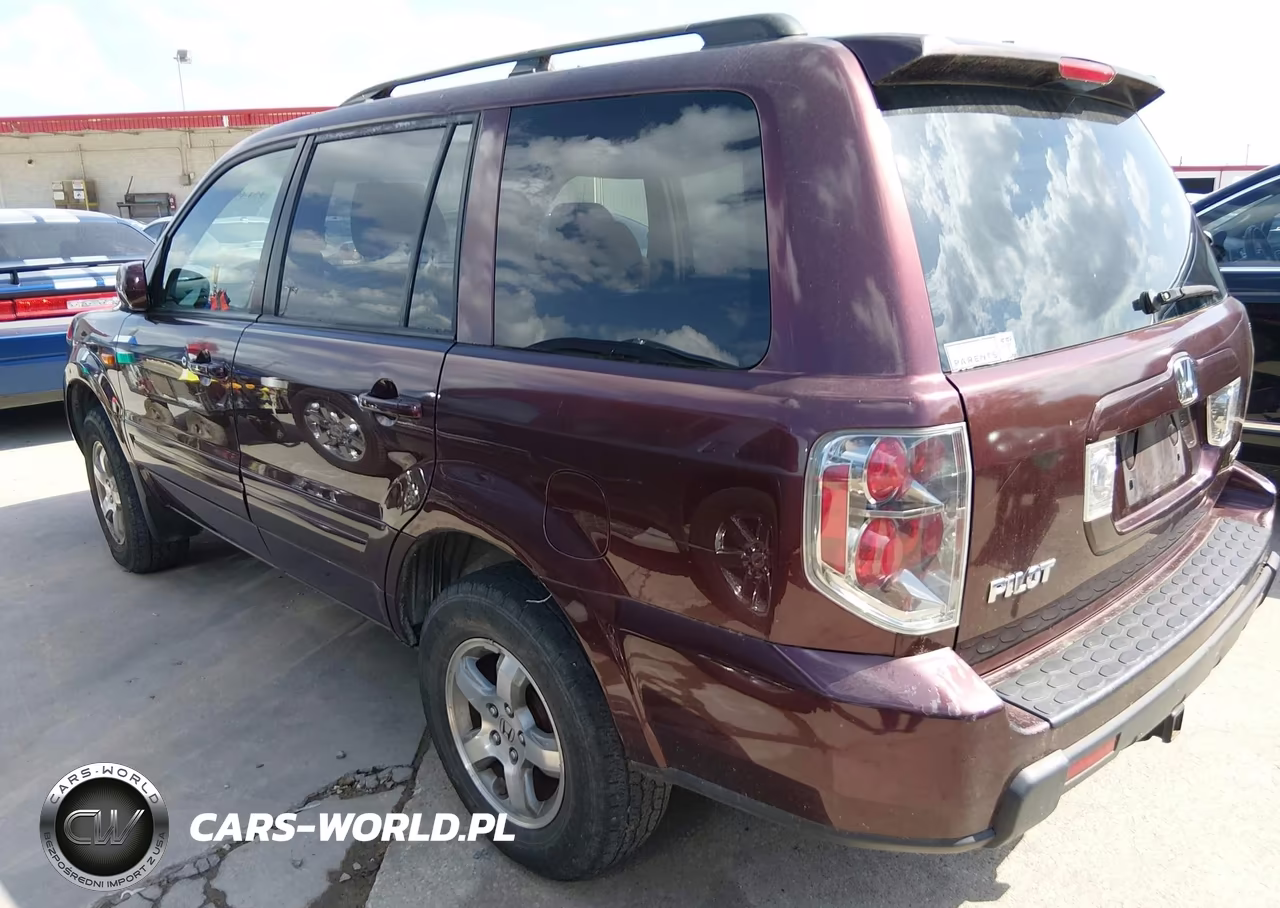 2007 Honda Pilot Ex VIN:2HKYF18457H513899 - 3