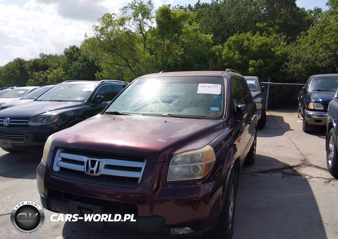 2007 Honda Pilot Ex VIN:2HKYF18457H513899 - 6