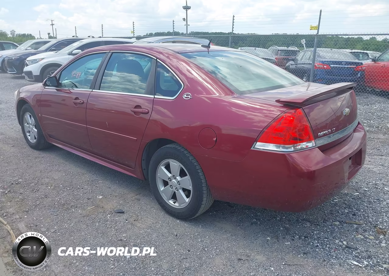 2009 Chevrolet Impala Lt VIN:2G1WT57N891285413 - 3
