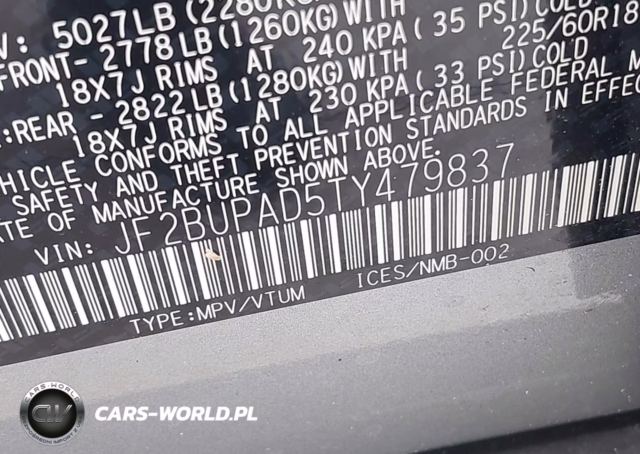 2026 Subaru Outback Premium VIN:JF2BUPAD5TY479837 - 9