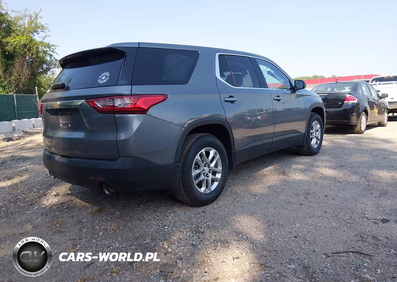 2020 Chevrolet Traverse Fwd Ls VIN:1GNERFKW8LJ145888 - 4