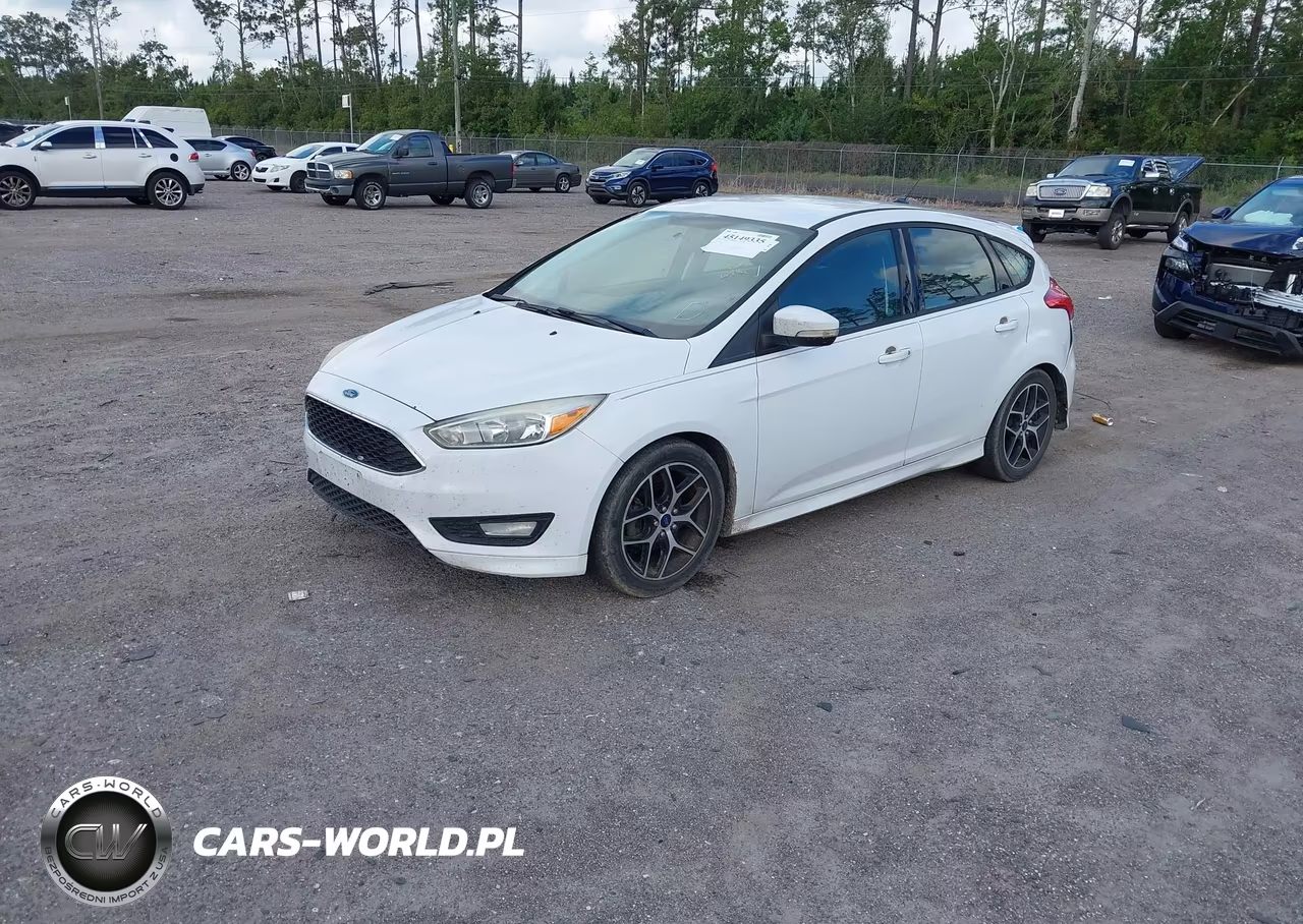2015 Ford Focus Se VIN:1FADP3K29FL372818 - 2