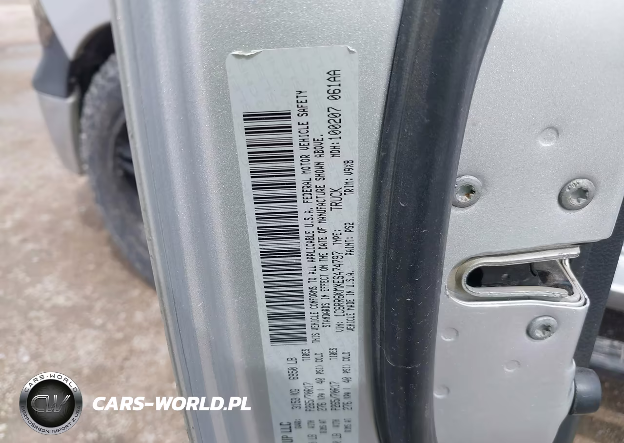 2014 Ram 1500 Tradesman VIN:1C6RR6KMXES474797 - 9
