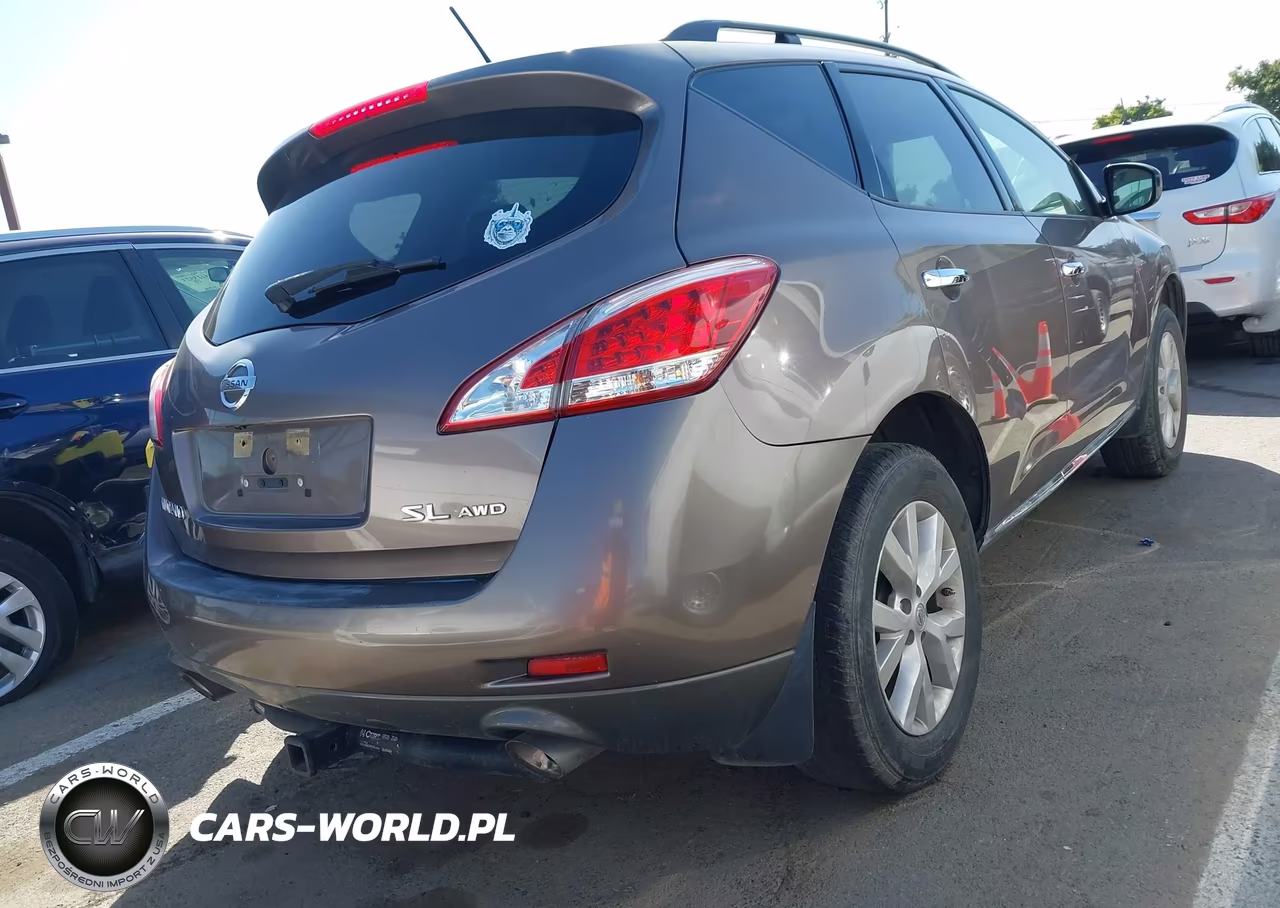 2014 Nissan Murano Sl VIN:JN8AZ1MW8EW532975 - 4