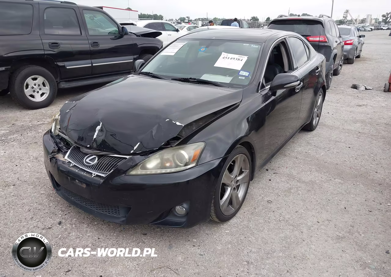 2012 Lexus Is 250 VIN:JTHBF5C29C5168677 - 2