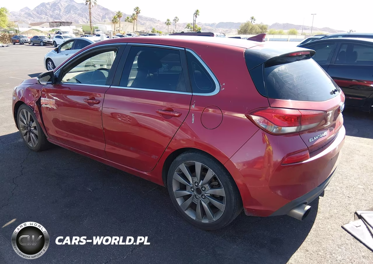 2018 Hyundai Elantra Gt Sport VIN:KMHH55LCXJU037263 - 3