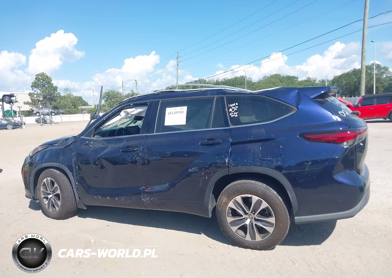 2022 Toyota Highlander Xle VIN:5TDGZRAH0NS554060 - 14