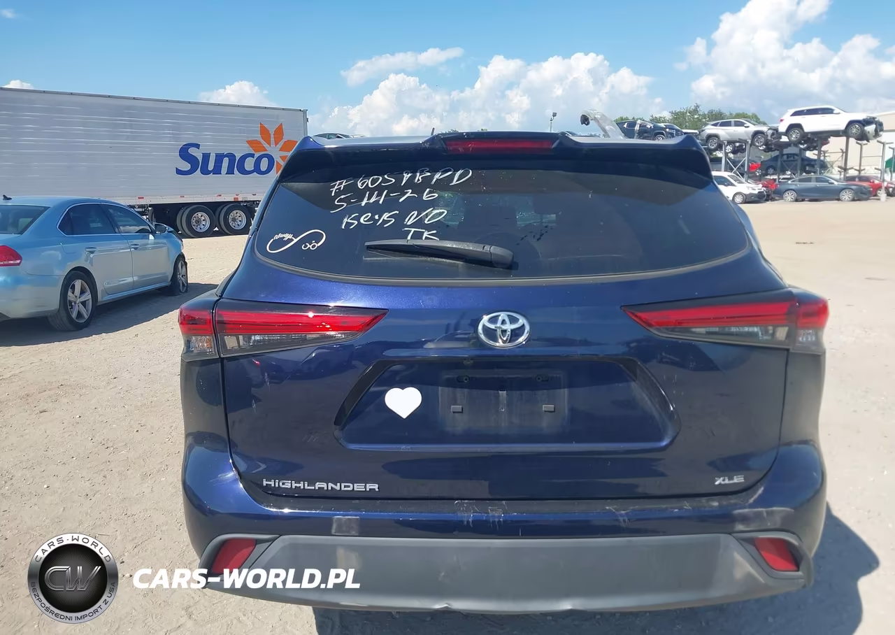 2022 Toyota Highlander Xle VIN:5TDGZRAH0NS554060 - 16
