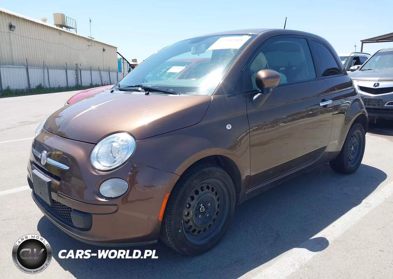2012 Fiat 500 Pop VIN:3C3CFFAR8CT382107 - 2