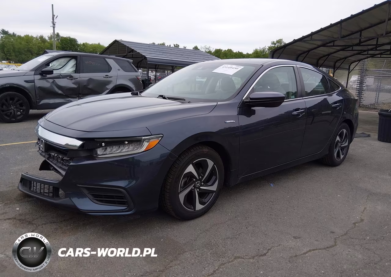 2022 Honda Insight Ex VIN:19XZE4F54NE001038 - 2