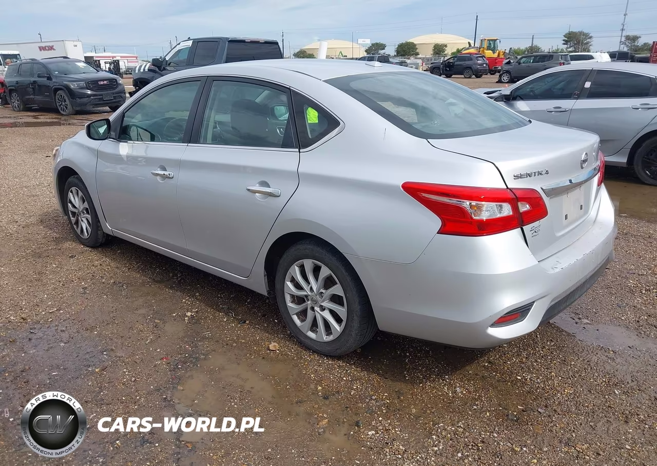 2018 Nissan Sentra Sv VIN:3N1AB7AP6JL633449 - 3
