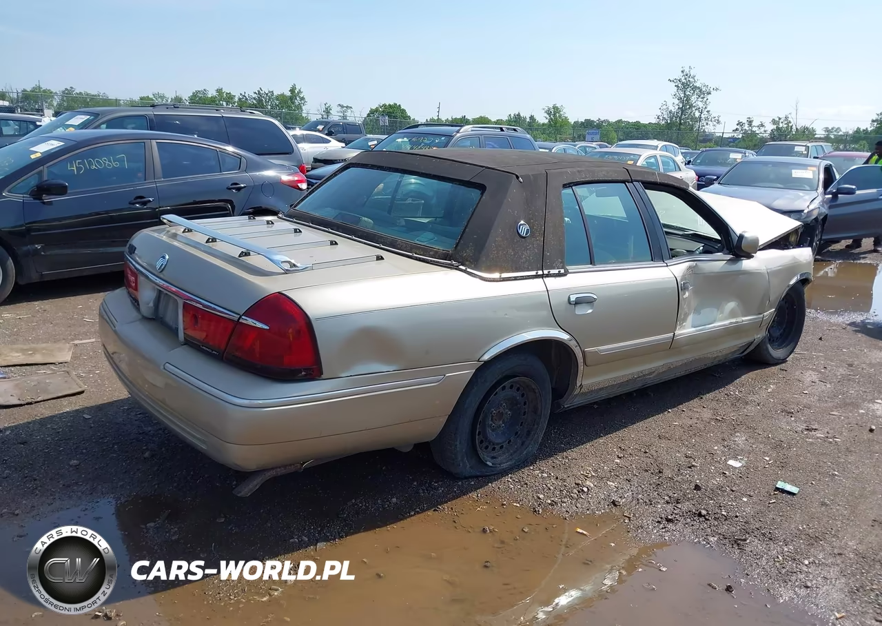 2000 Mercury Grand Marquis Gs VIN:2MEFM74W4YX682642 - 4